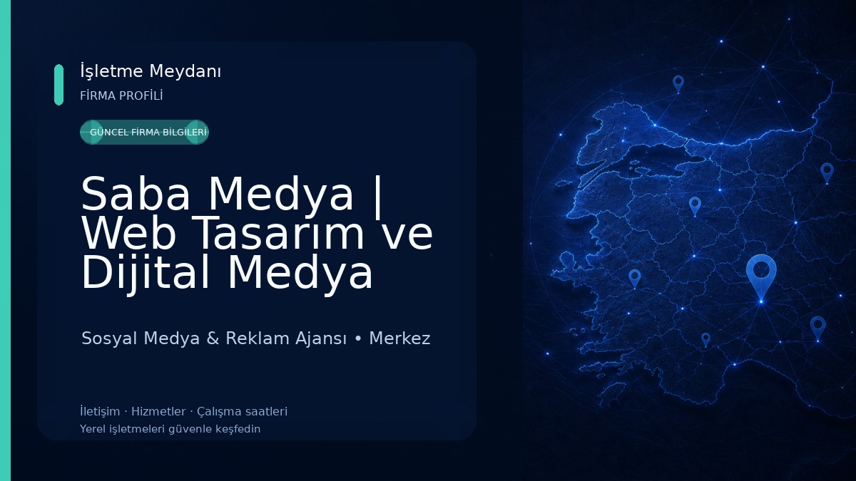Saba Medya | Web Tasarım ve Dijital Medya Ajansı Sosyal Medya & Reklam Ajansı