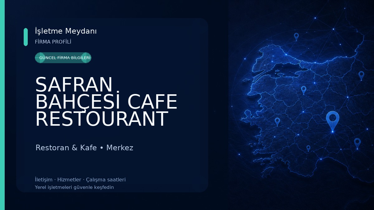 SAFRAN BAHÇESİ CAFE RESTOURANT