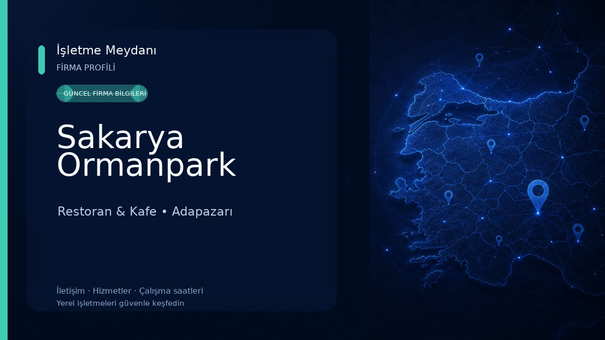 Sakarya Ormanpark Restoran & Kafe