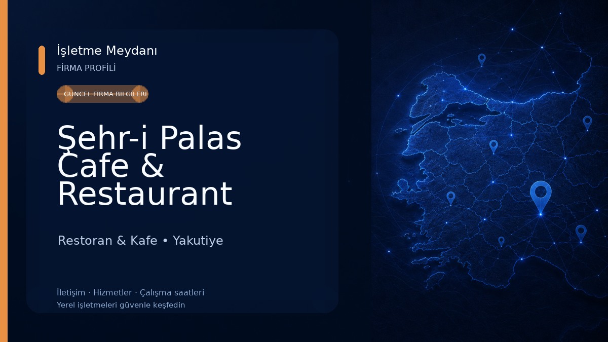 Şehr-i Palas Cafe & Restaurant Restoran & Kafe