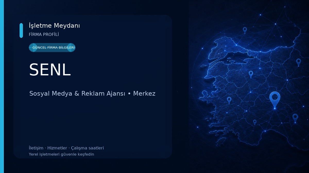 SENL Sosyal Medya & Reklam Ajansı