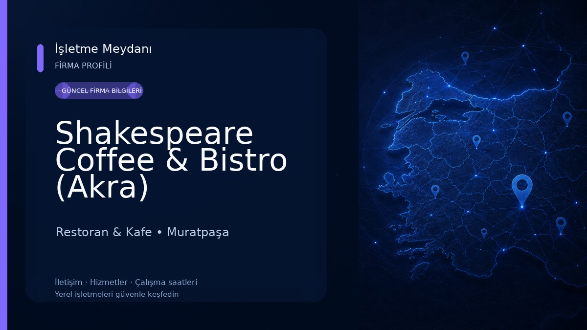 Shakespeare Coffee & Bistro (Akra) Restoran & Kafe