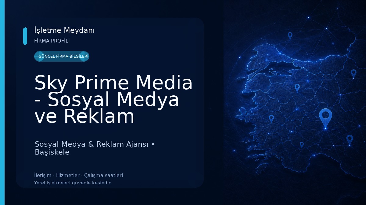Sky Prime Media - Sosyal Medya ve Reklam Ajansı Sosyal Medya & Reklam Ajansı