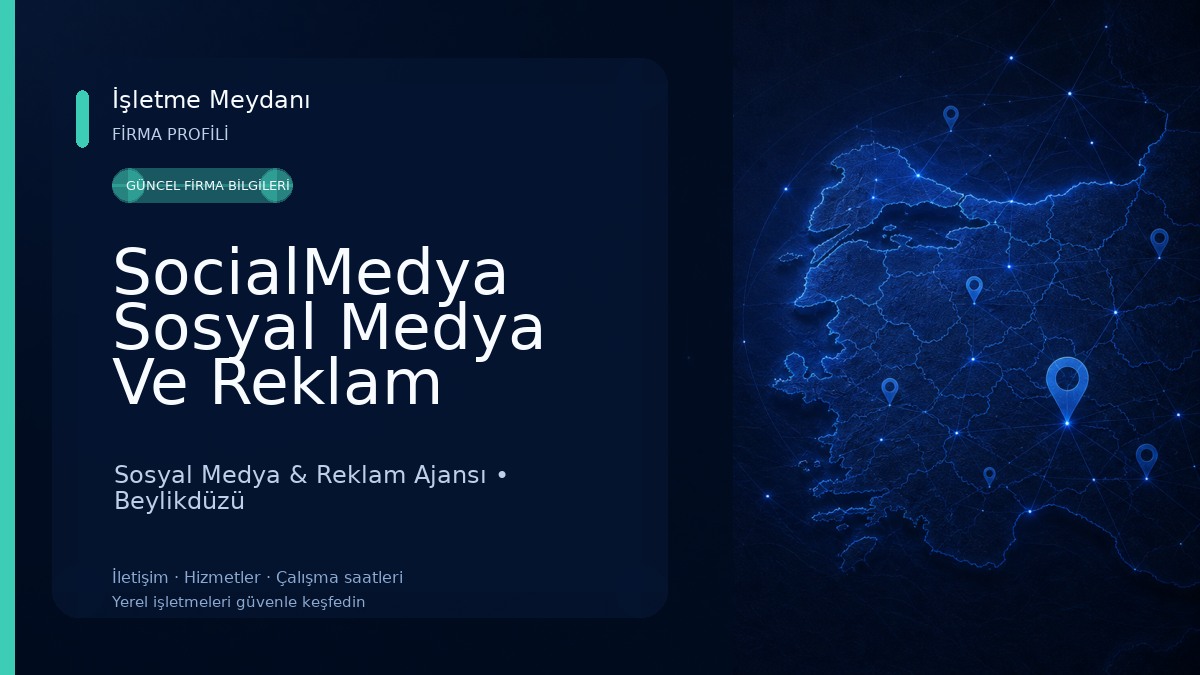 SocialMedya Sosyal Medya Ve Reklam Hizmetleri Sosyal Medya & Reklam Ajansı