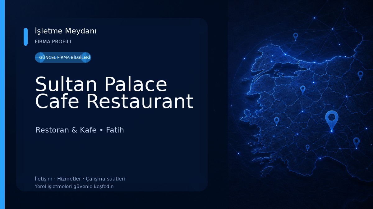 Sultan Palace Cafe Restaurant