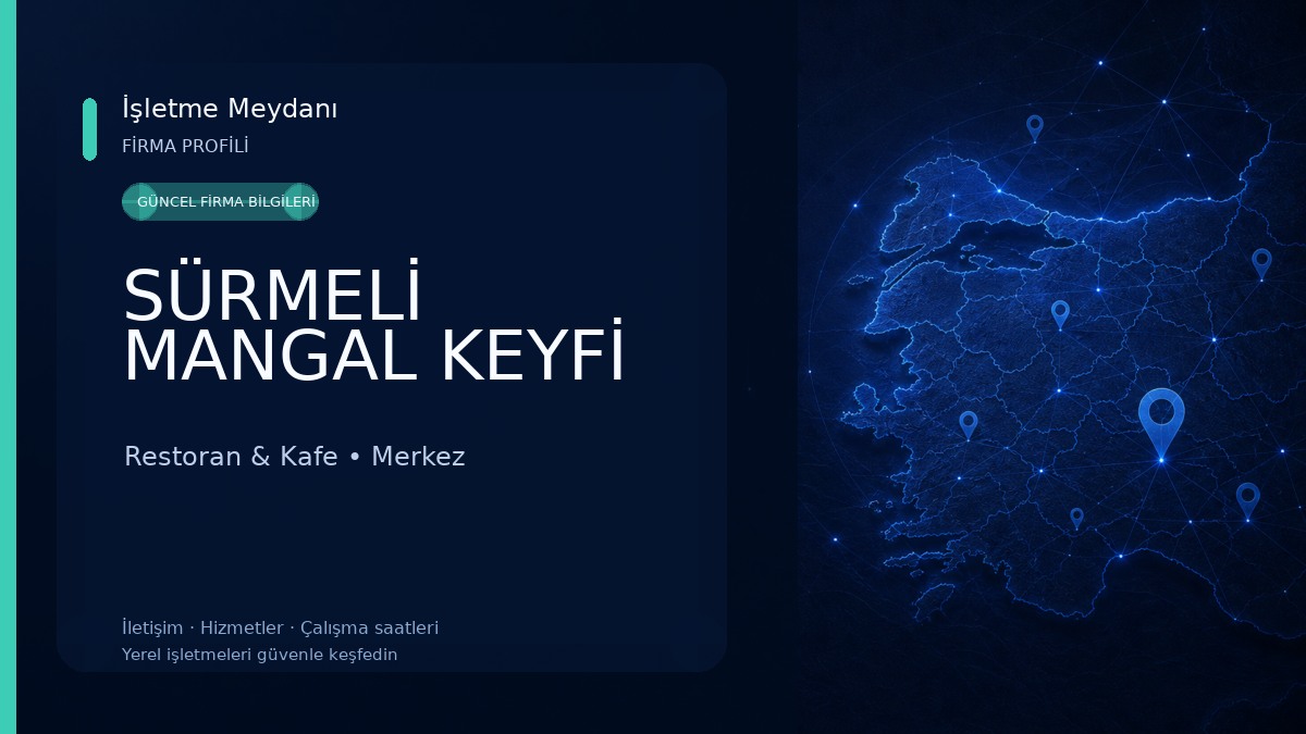 SÜRMELİ MANGAL KEYFİ Restoran & Kafe