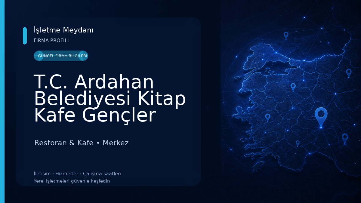 T.C. Ardahan Belediyesi Kitap Kafe Gençler