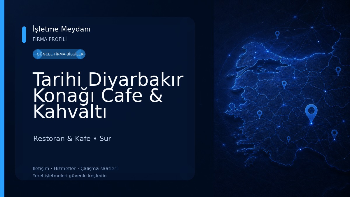 Tarihi Diyarbakır Konağı Cafe & Kahvaltı Restoran & Kafe