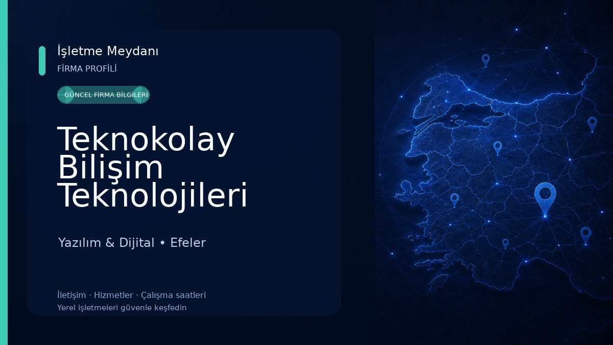 Teknokolay Bilişim Teknolojileri Yazılım & Dijital