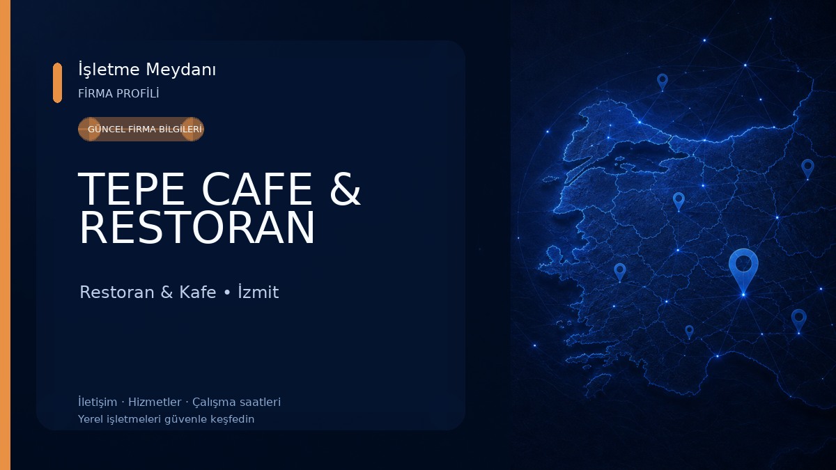 TEPE CAFE & RESTORAN Restoran & Kafe