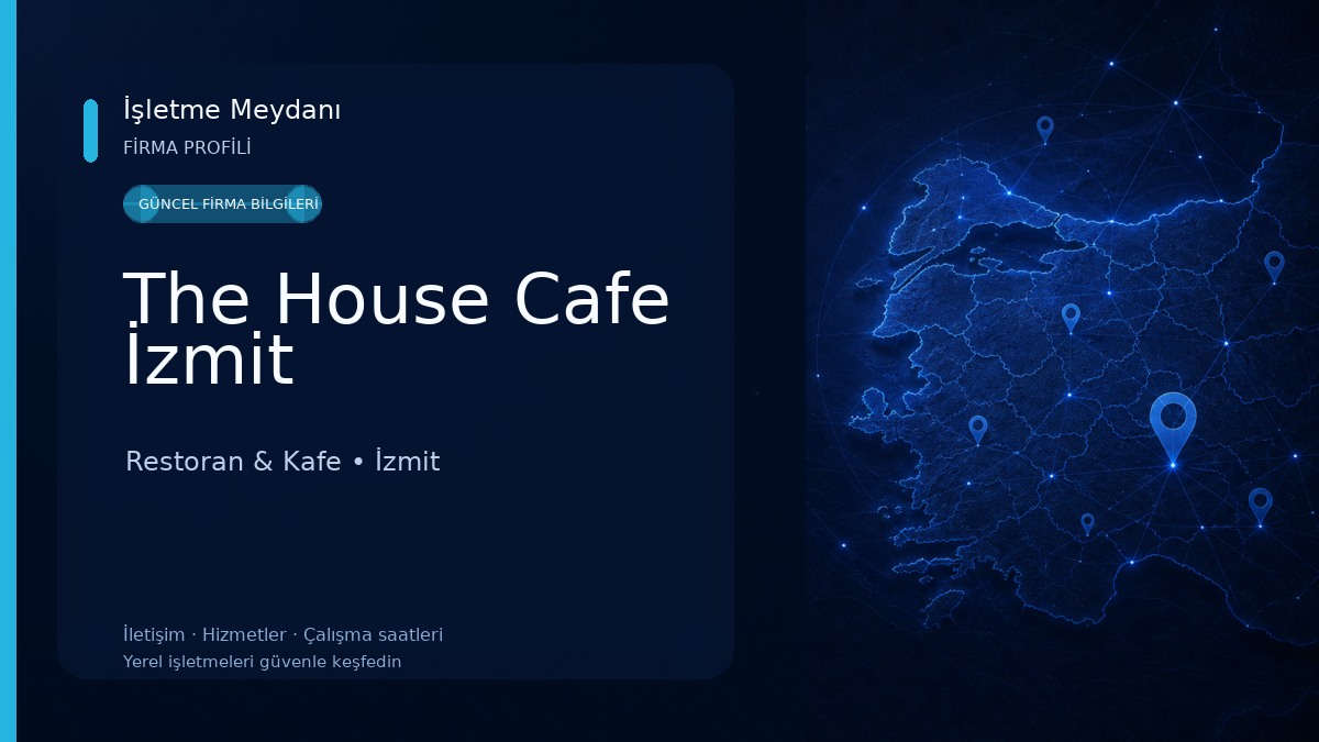 The House Cafe İzmit