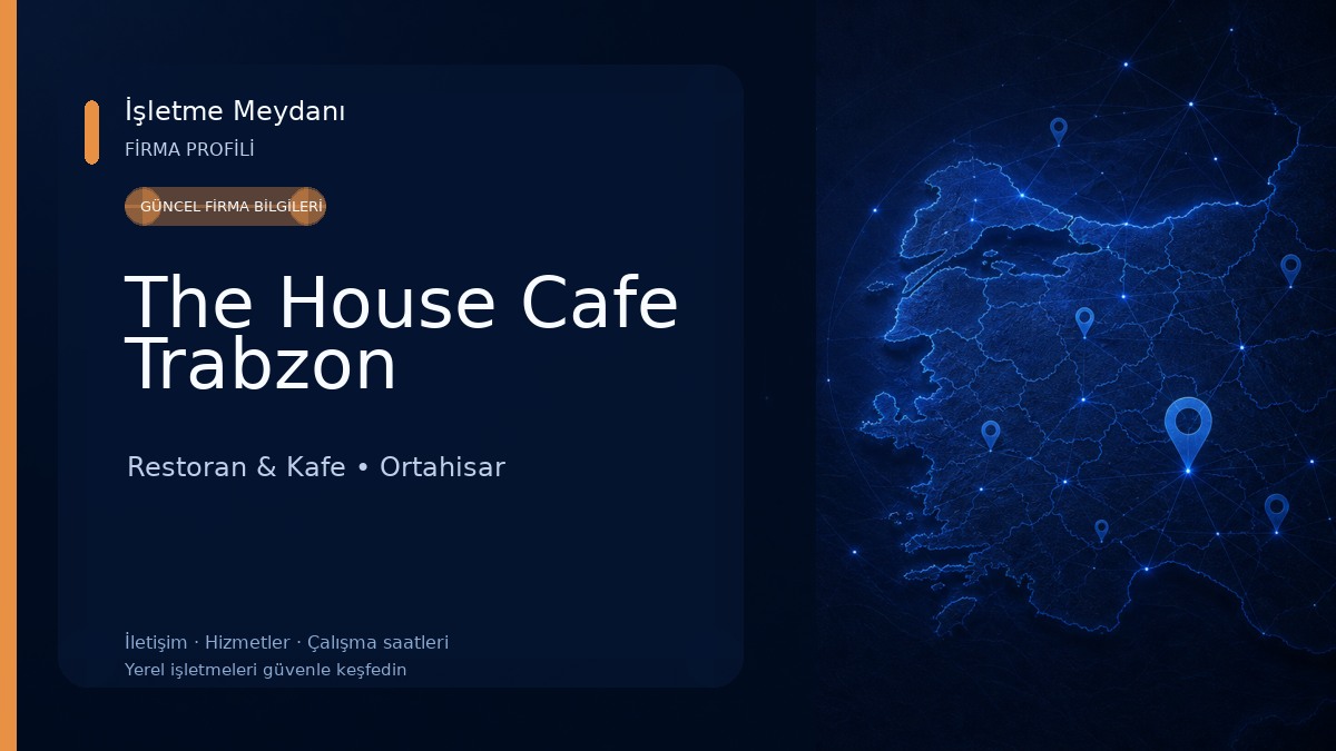 The House Cafe Trabzon Restoran & Kafe