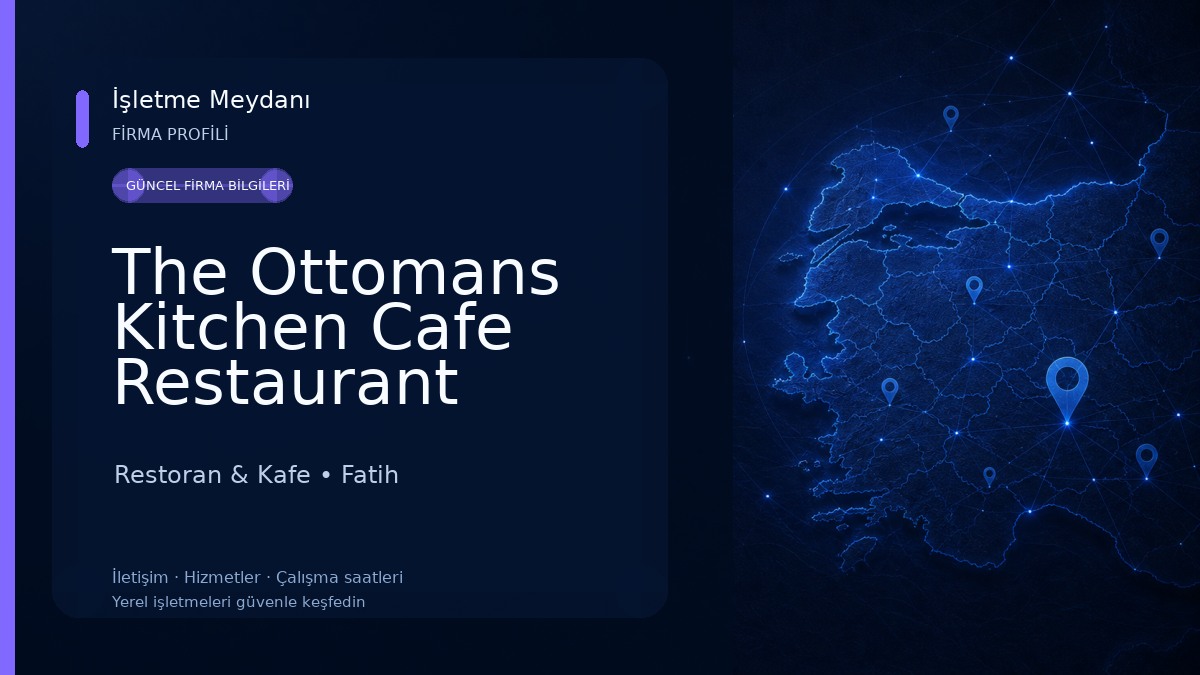 The Ottomans Kitchen Cafe Restaurant 