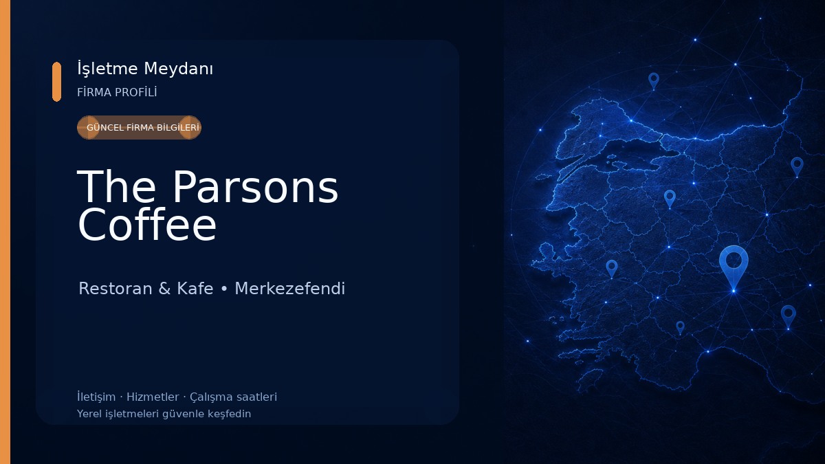 The Parsons Coffee Restoran & Kafe