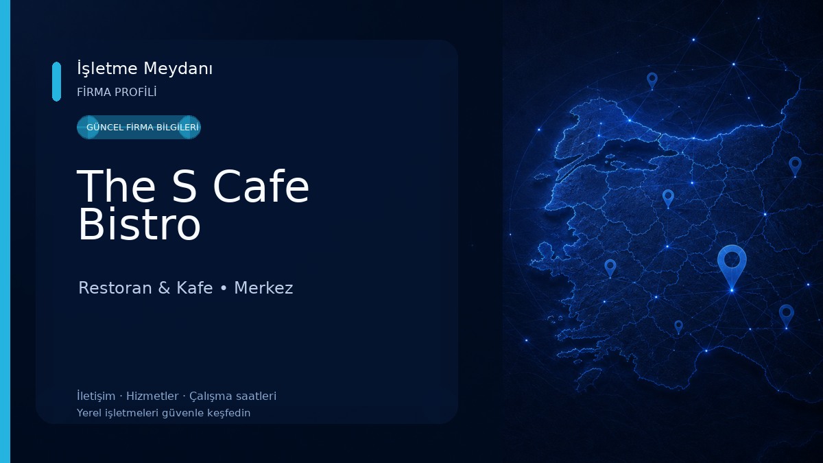 The S Cafe Bistro Restoran & Kafe