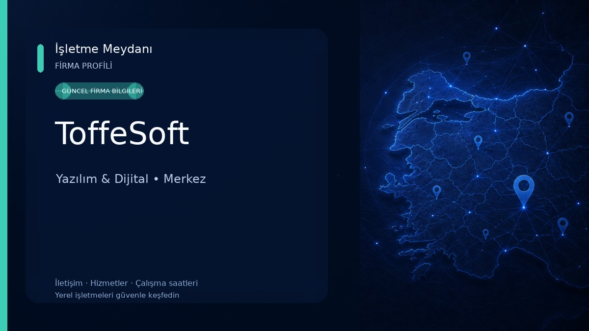 ToffeSoft Yazılım & Dijital