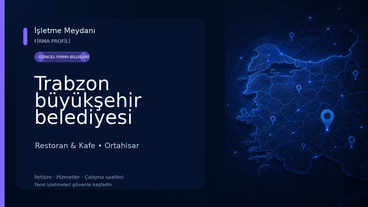 Trabzon büyükşehir belediyesi ayasofya sosyal tesisleri Restoran & Kafe
