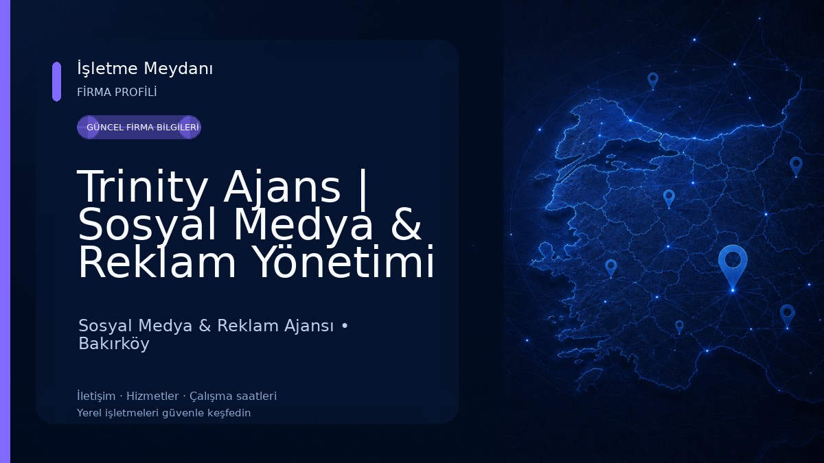 Trinity Ajans | Sosyal Medya & Reklam Yönetimi Sosyal Medya & Reklam Ajansı