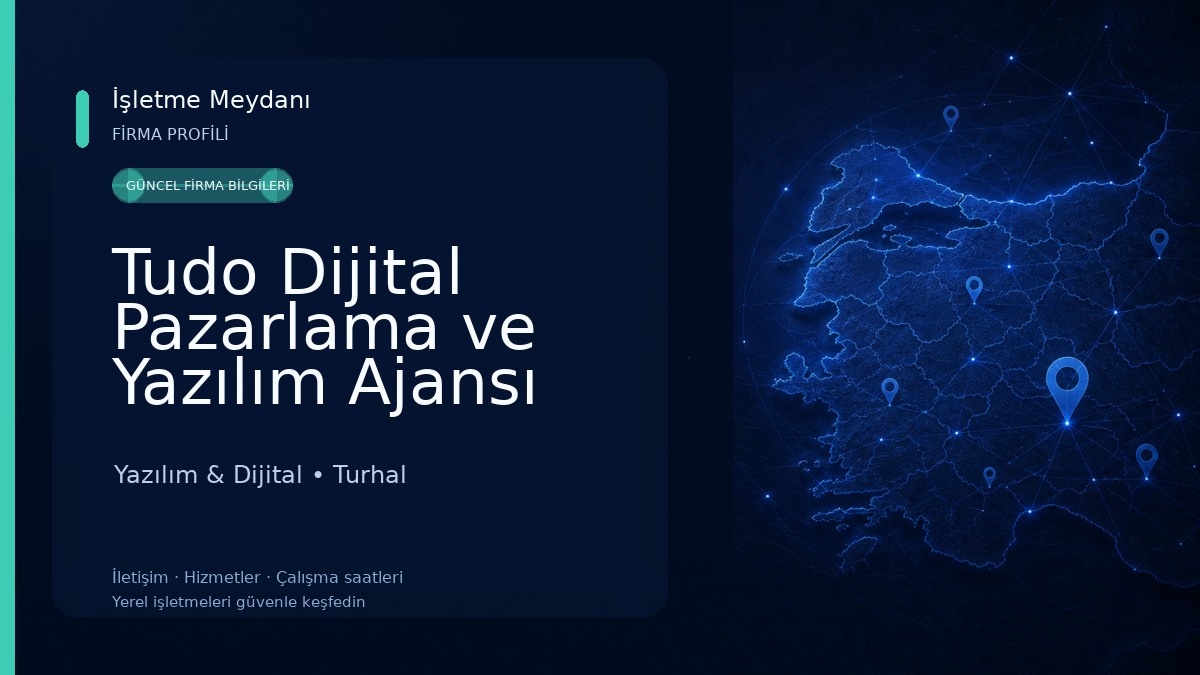 Tudo Dijital Pazarlama ve Yazılım Ajansı Yazılım & Dijital