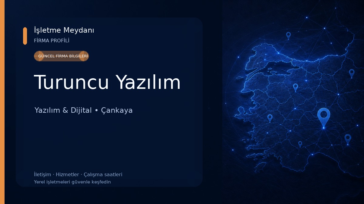 Turuncu Yazılım Yazılım & Dijital