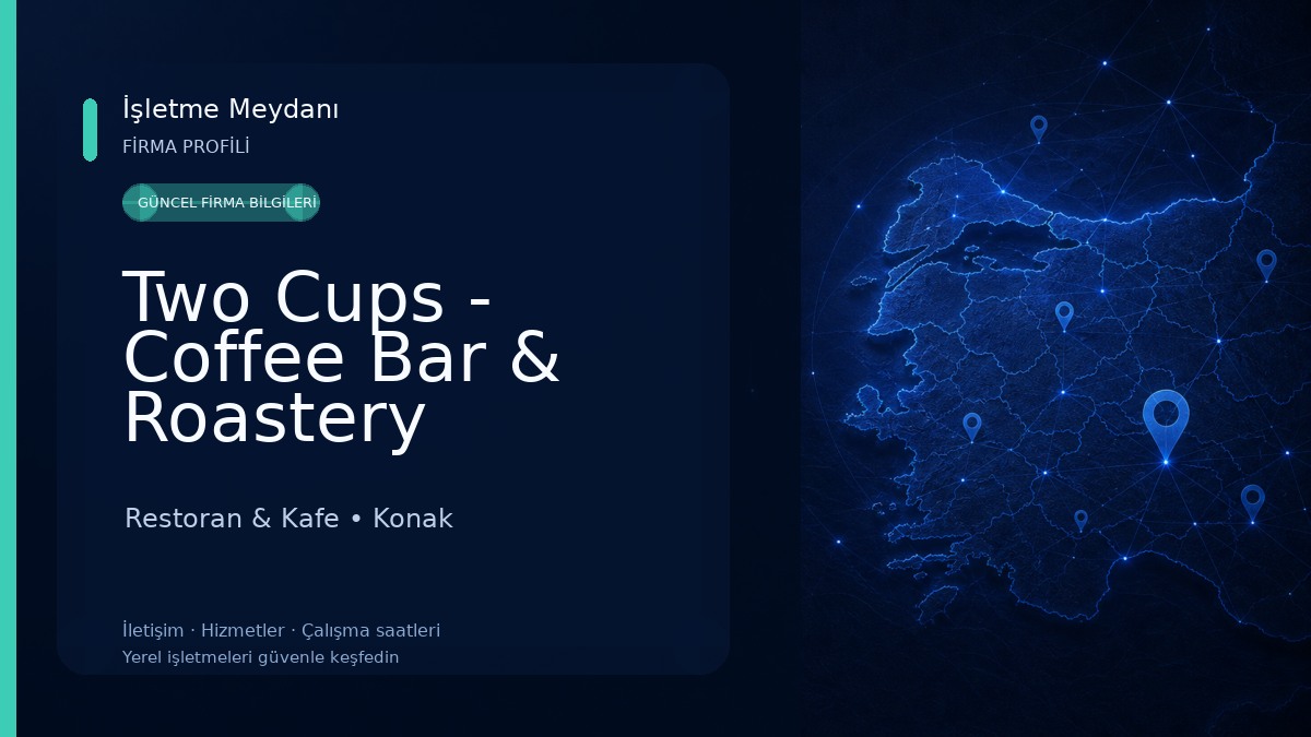 Two Cups - Coffee Bar & Roastery Restoran & Kafe
