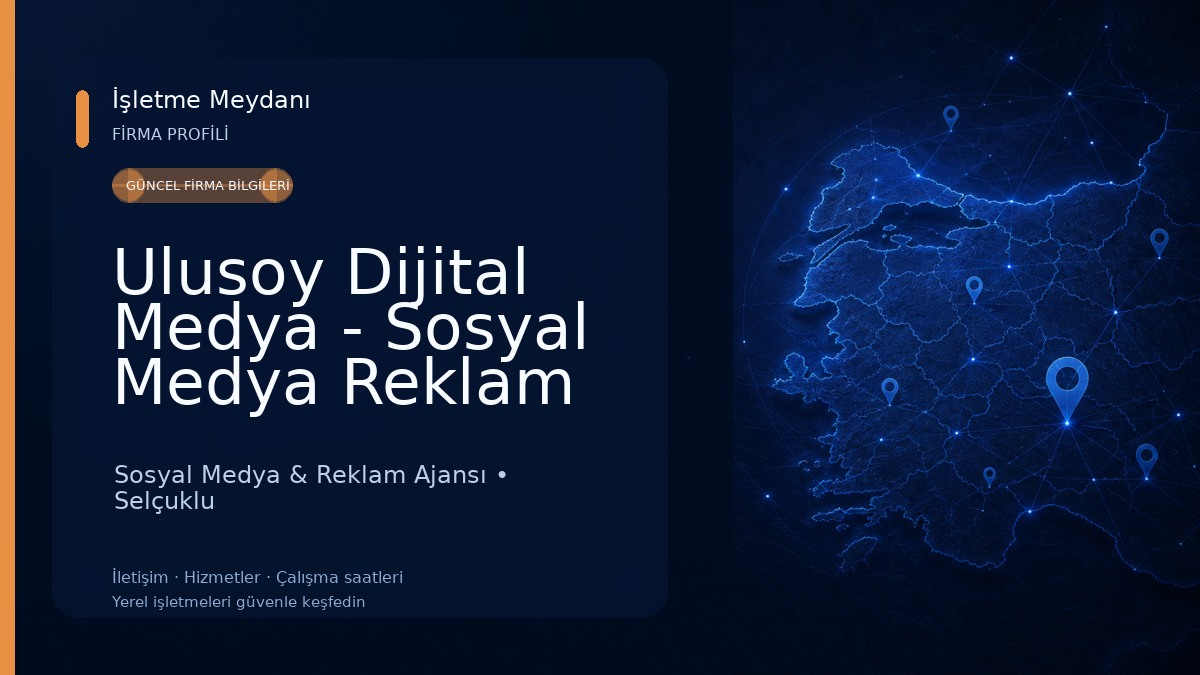 Ulusoy Dijital Medya - Sosyal Medya Reklam Ajansı 