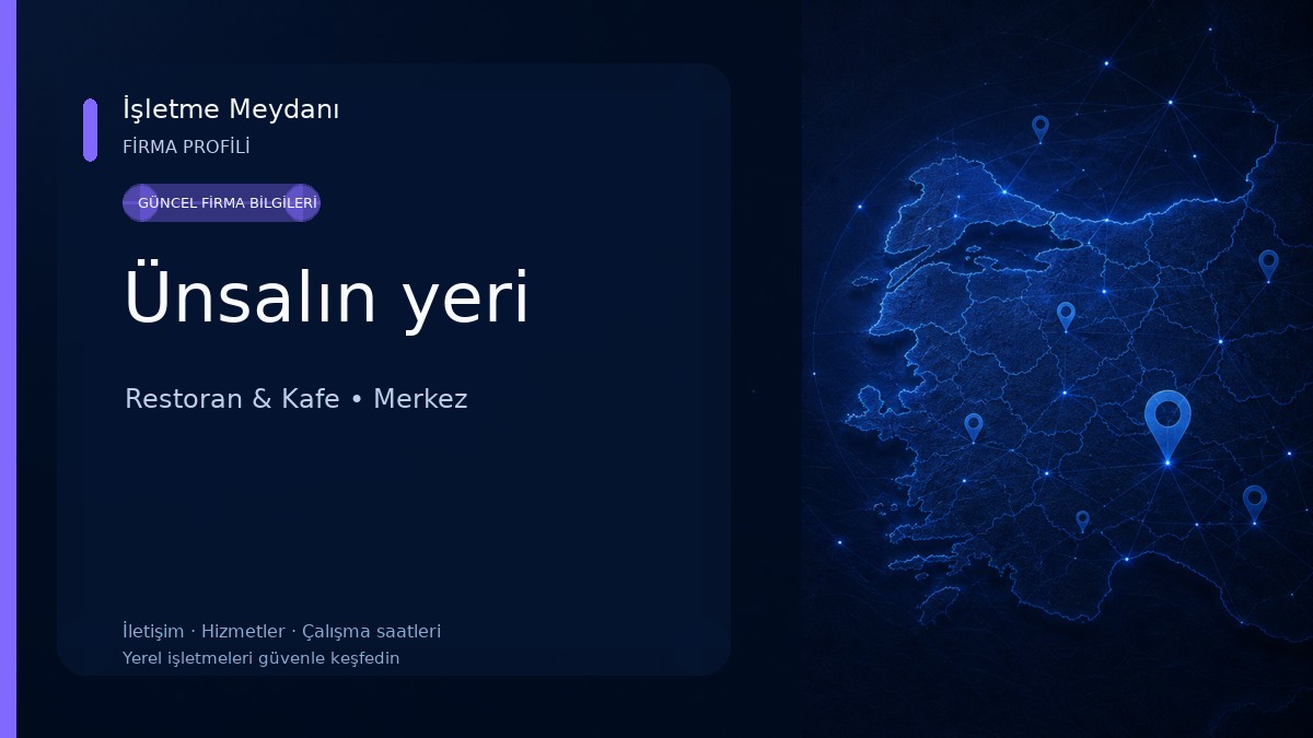 Ünsalın yeri Restoran & Kafe
