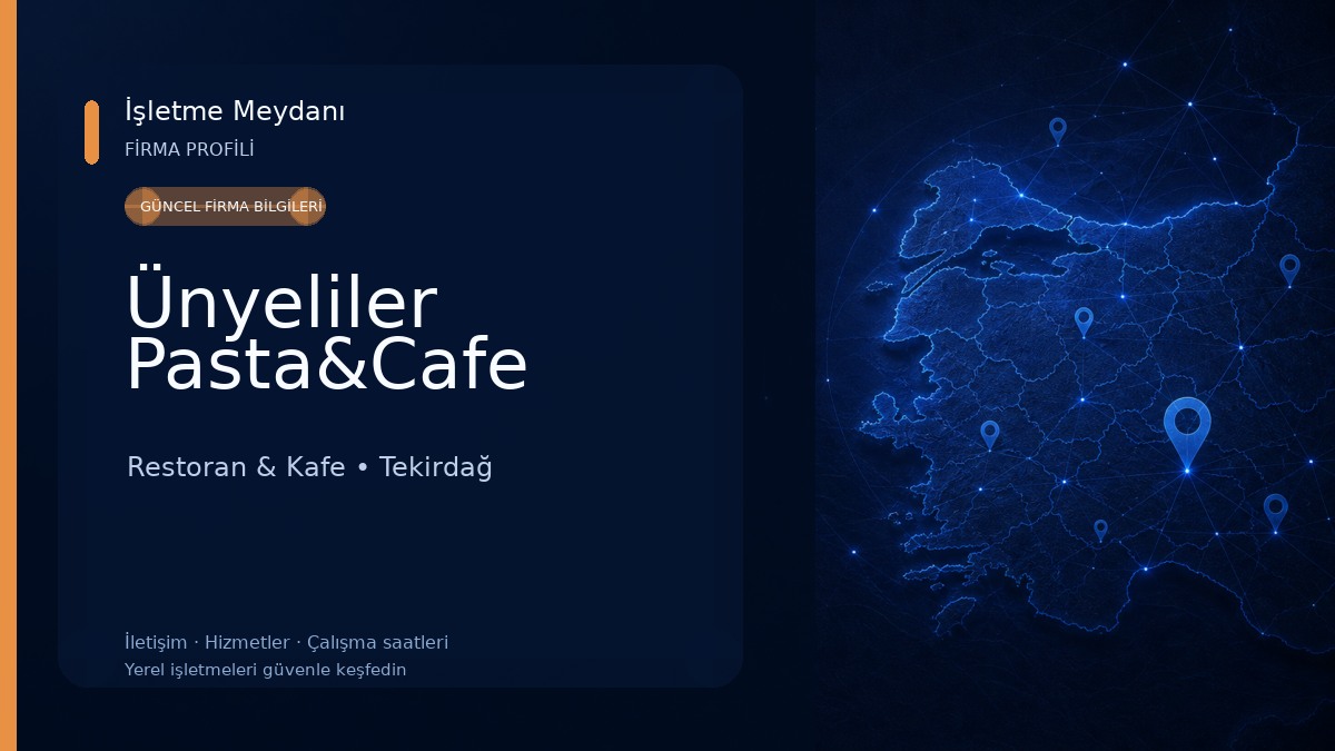 Ünyeliler Pasta&Cafe Restoran & Kafe