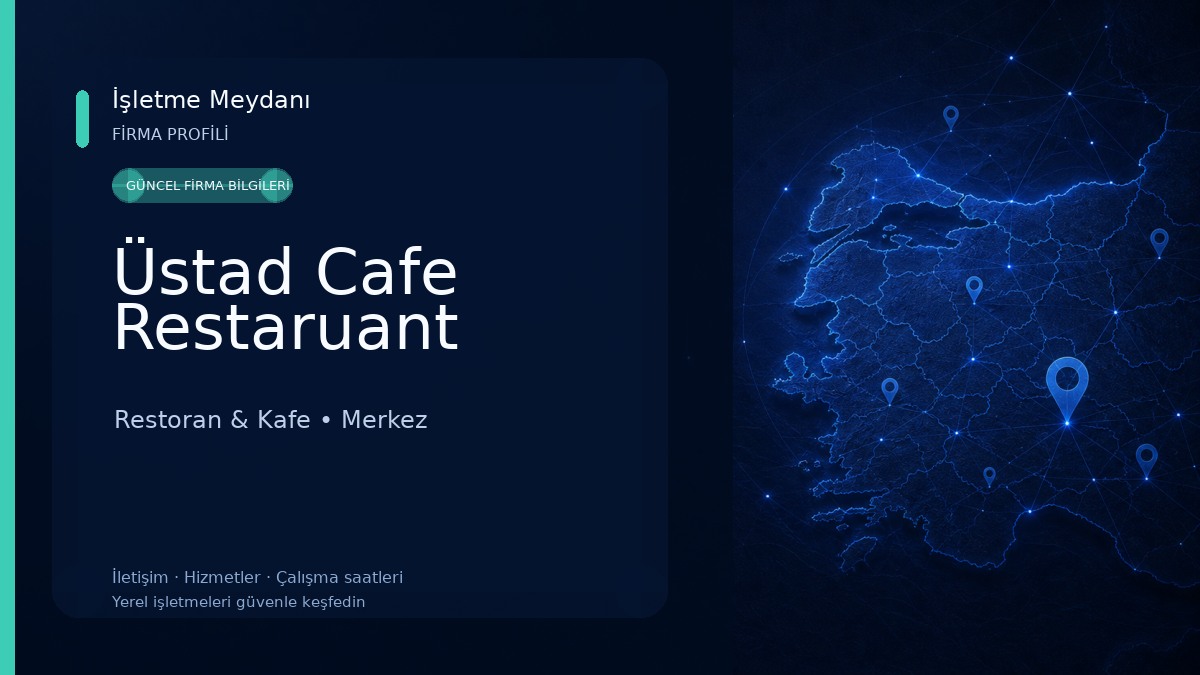 Üstad Cafe Restaruant Restoran & Kafe