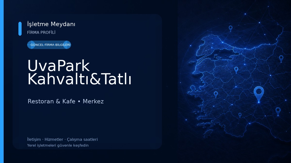 UvaPark Kahvaltı&Tatlı