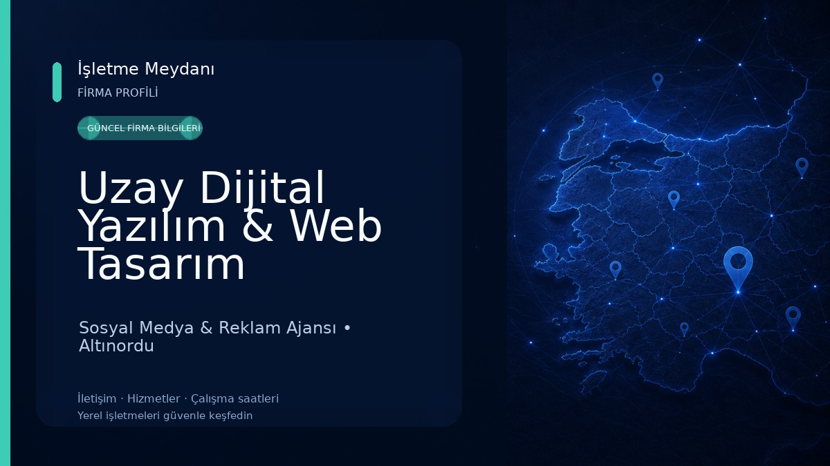 Uzay Dijital Yazılım & Web Tasarım