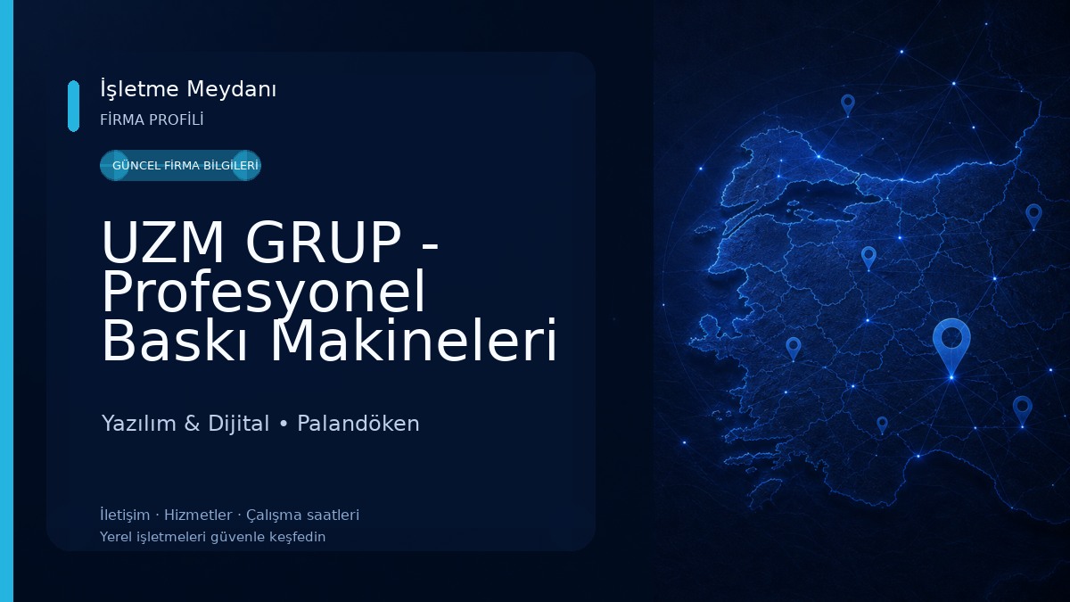 UZM GRUP - Profesyonel Baskı Makineleri
