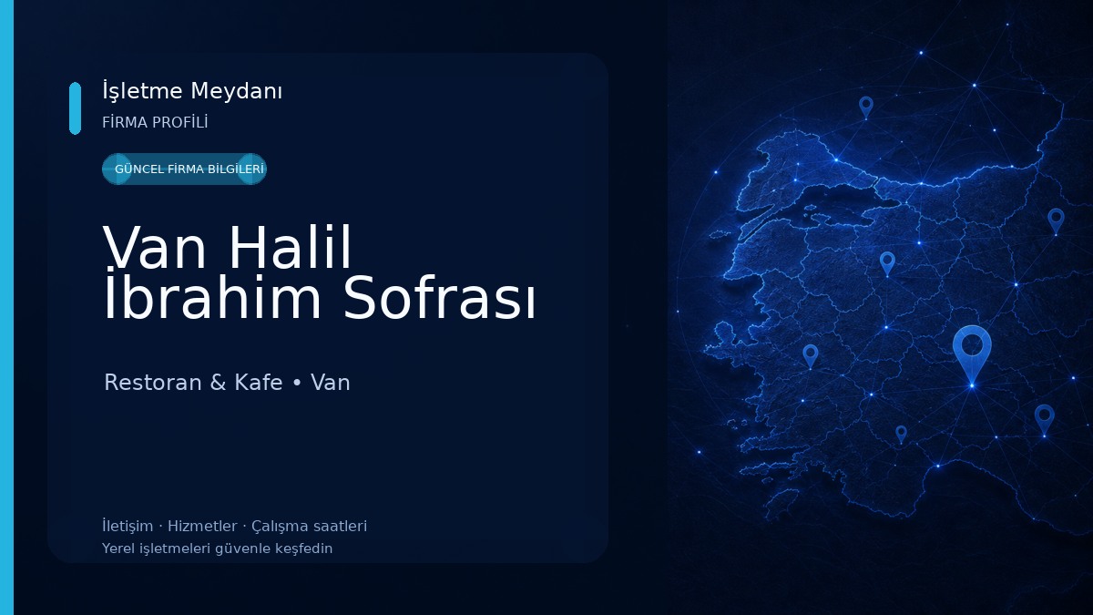Van Halil İbrahim Sofrası Restoran & Kafe