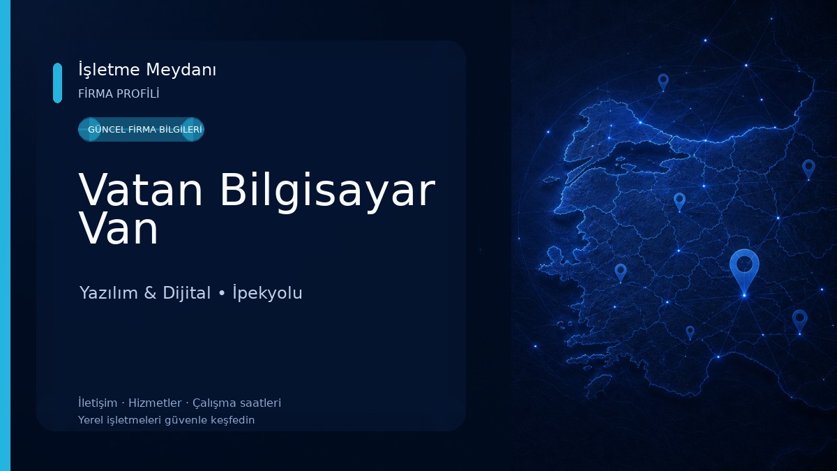 Vatan Bilgisayar Van Yazılım & Dijital