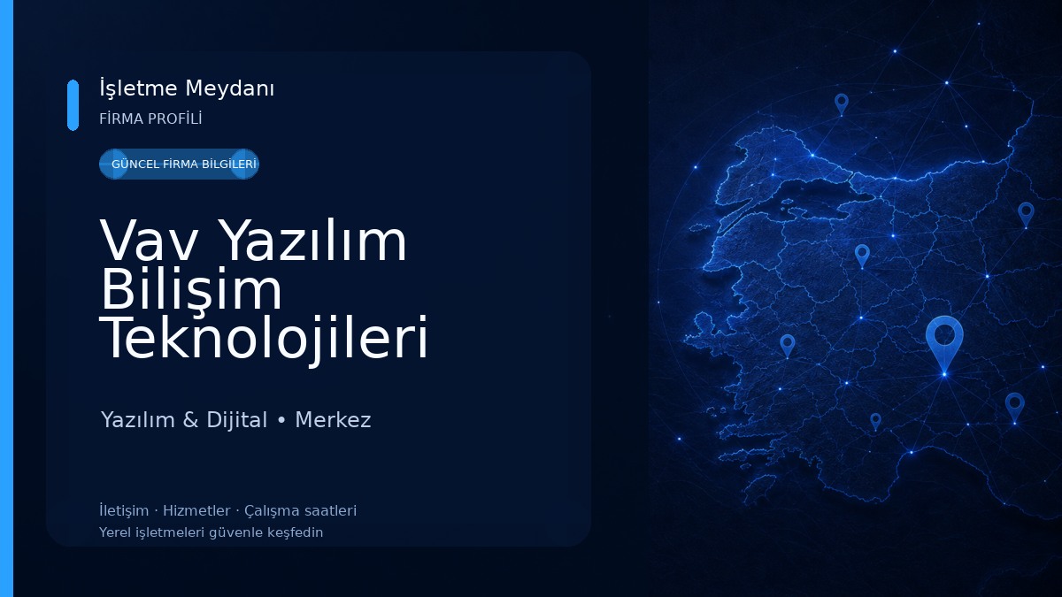 Vav Yazılım Bilişim Teknolojileri Ltd.Şti. - Mikro Yazılım Yazılım & Dijital