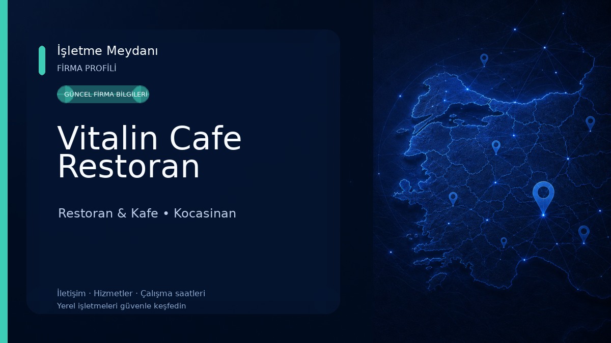 Vitalin Cafe Restoran Restoran & Kafe
