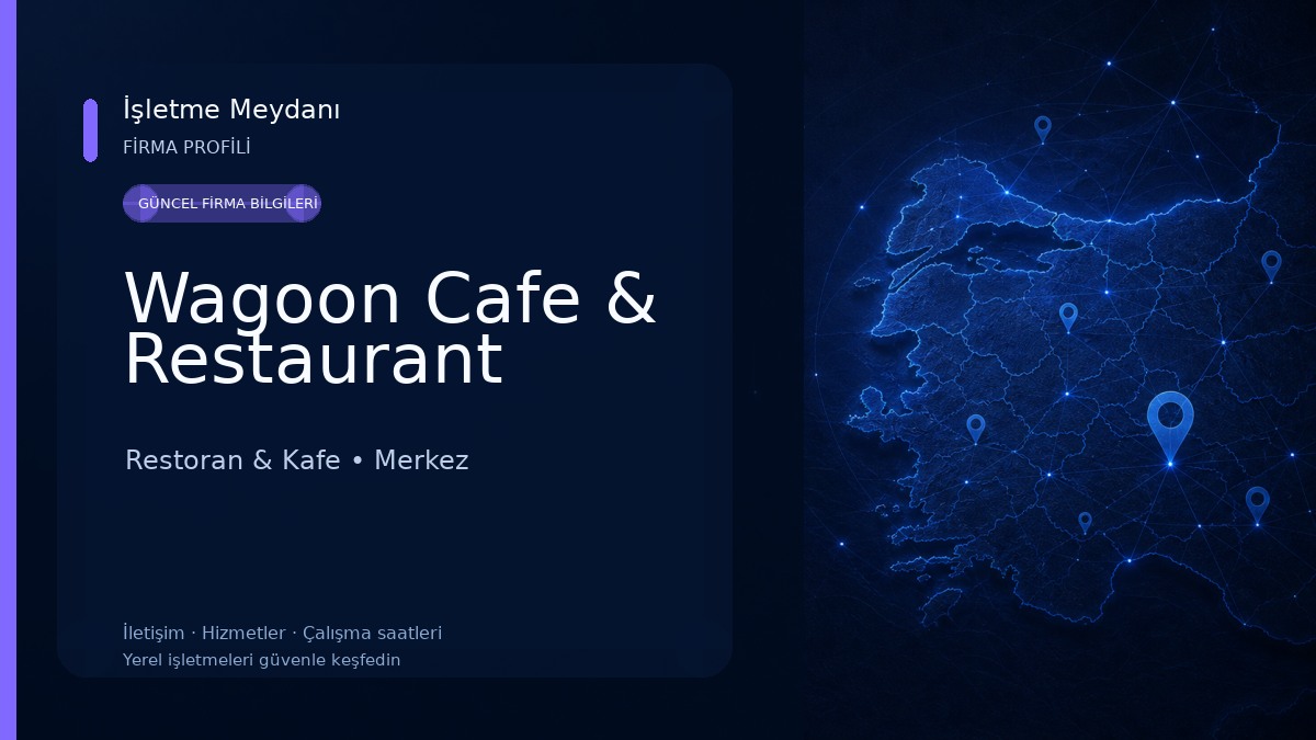 Wagoon Cafe & Restaurant Restoran & Kafe