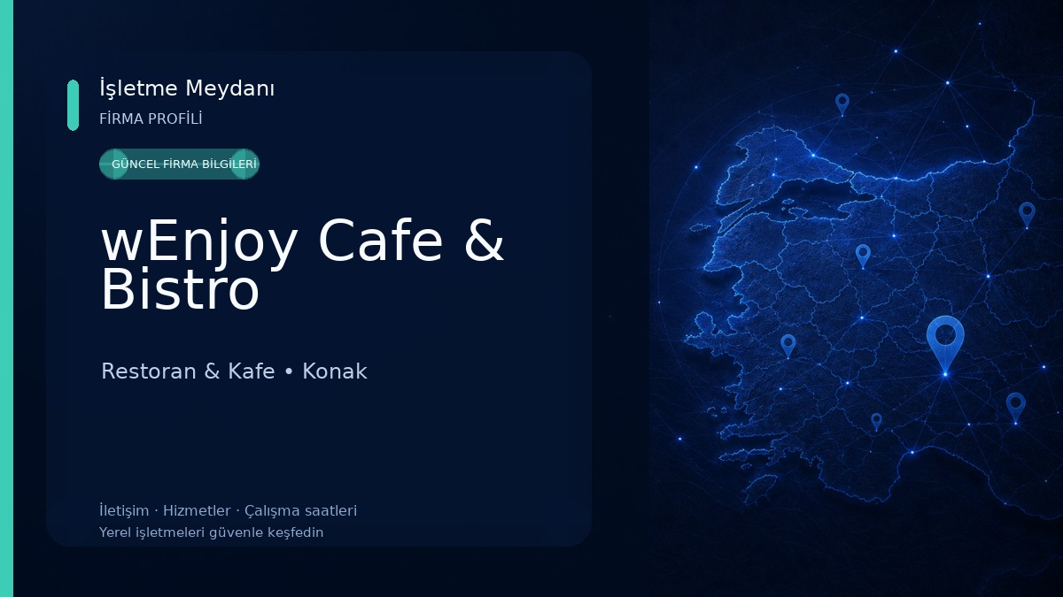 wEnjoy Cafe & Bistro Restoran & Kafe