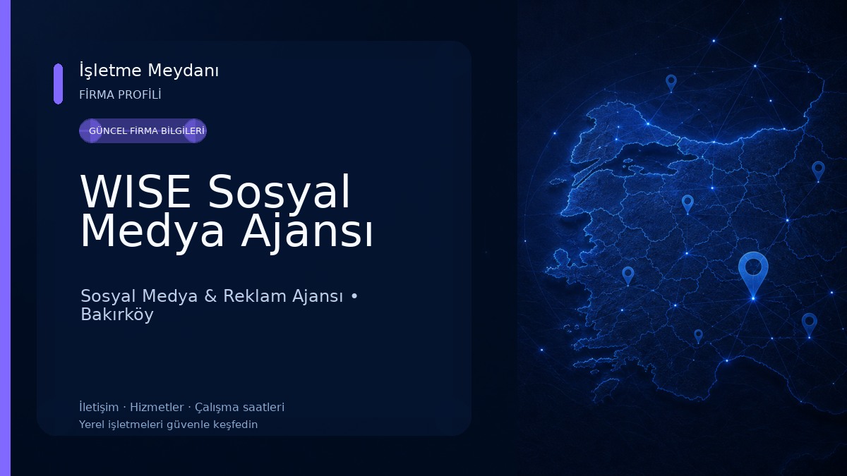 WISE Sosyal Medya Ajansı Sosyal Medya & Reklam Ajansı