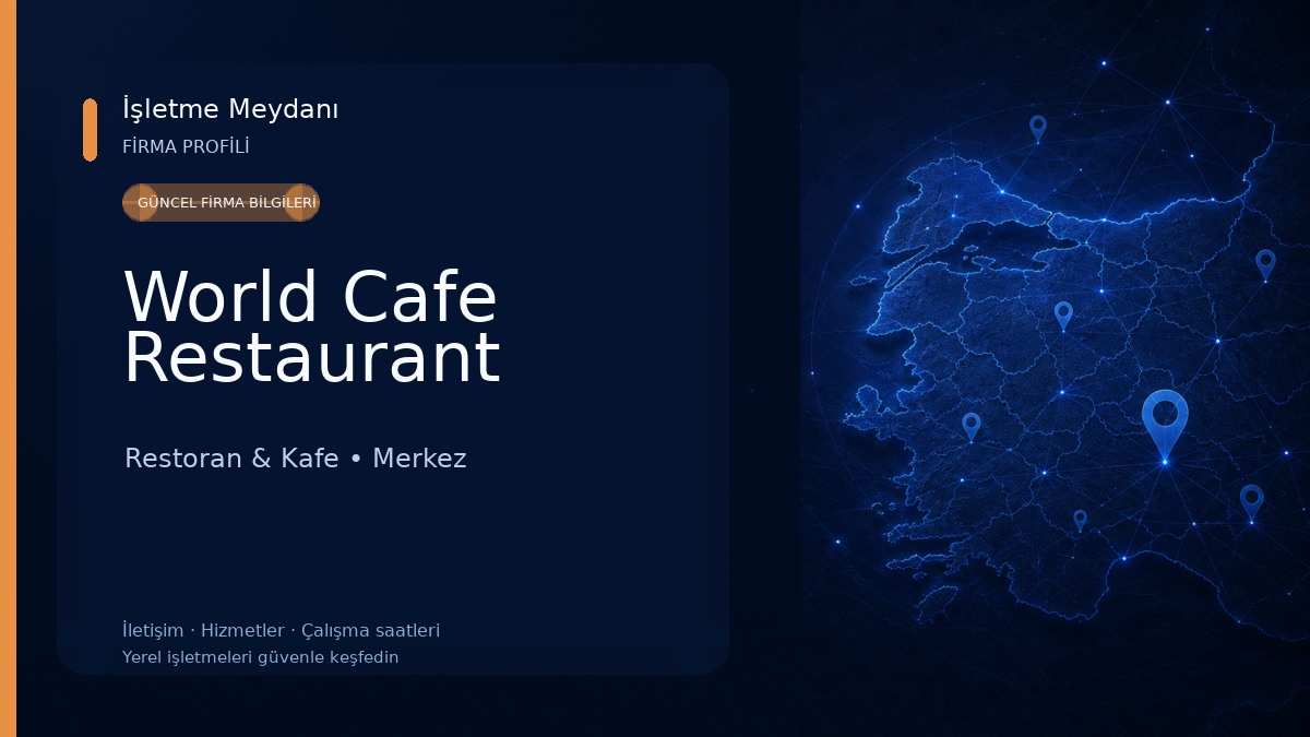 World Cafe Restaurant Restoran & Kafe