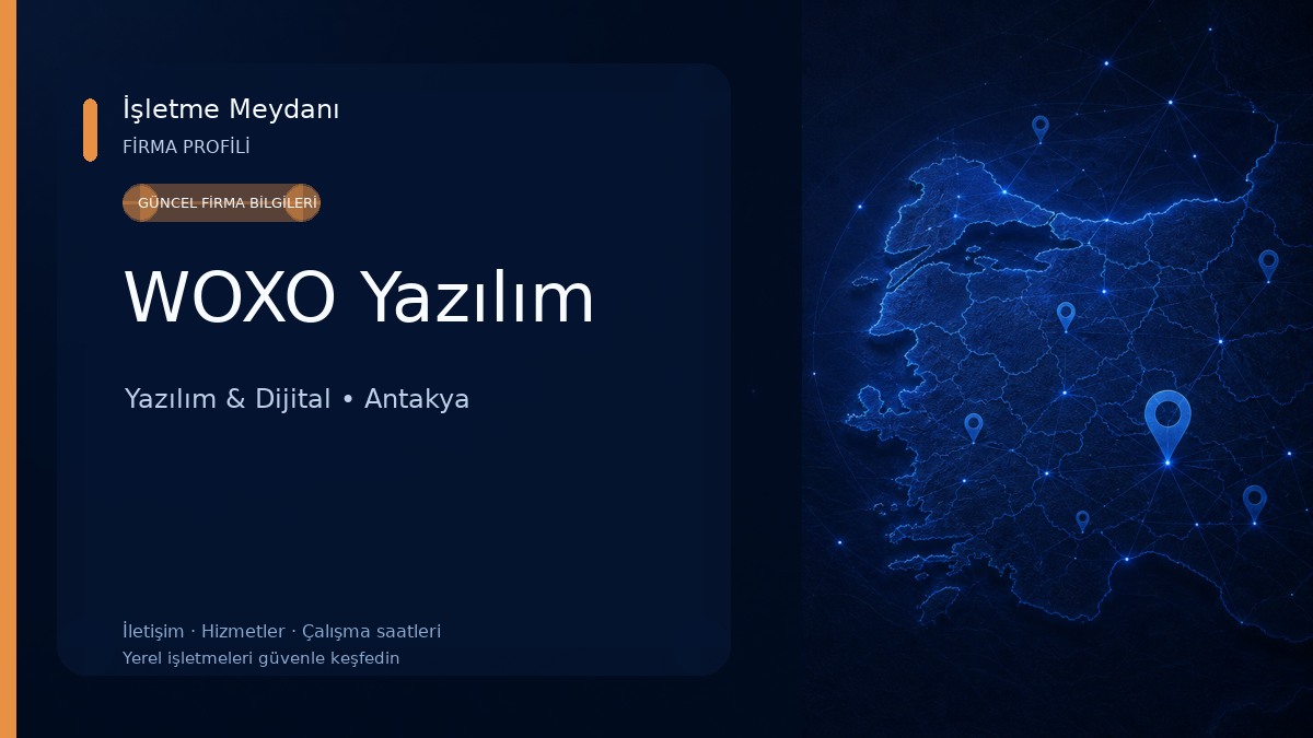 WOXO Yazılım Yazılım & Dijital