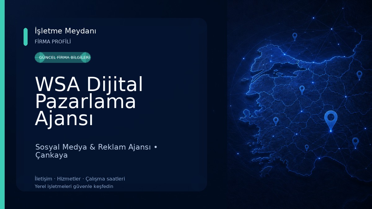 WSA Dijital Pazarlama Ajansı Sosyal Medya & Reklam Ajansı