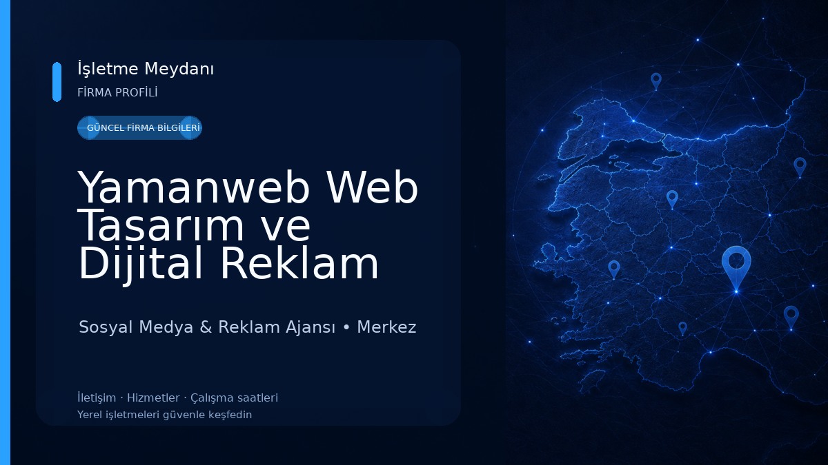 Yamanweb Web Tasarım ve Dijital Reklam 