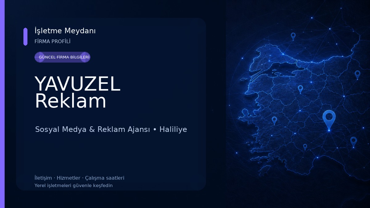 YAVUZEL Reklam Sosyal Medya & Reklam Ajansı