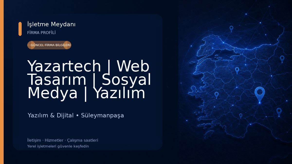 Yazartech | Web Tasarım | Sosyal Medya | Yazılım Geliştirme