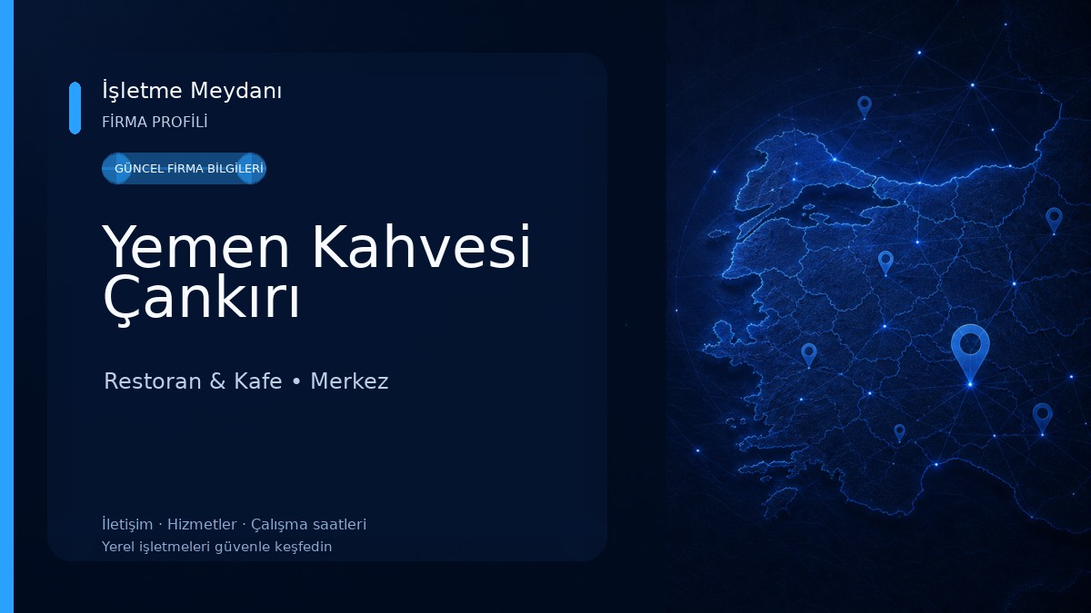 Yemen Kahvesi Çankırı