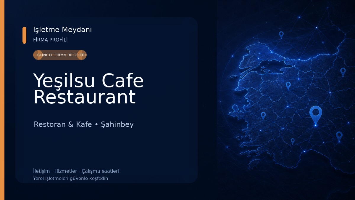Yeşilsu Cafe Restaurant