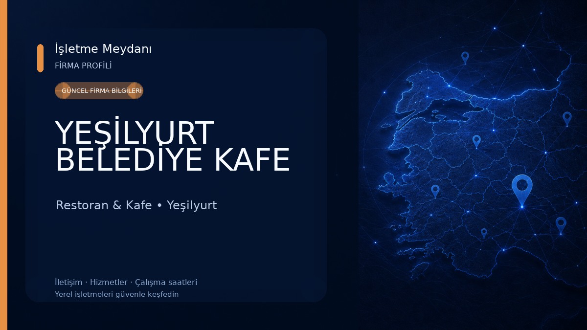 YEŞİLYURT BELEDİYE KAFE Restoran & Kafe