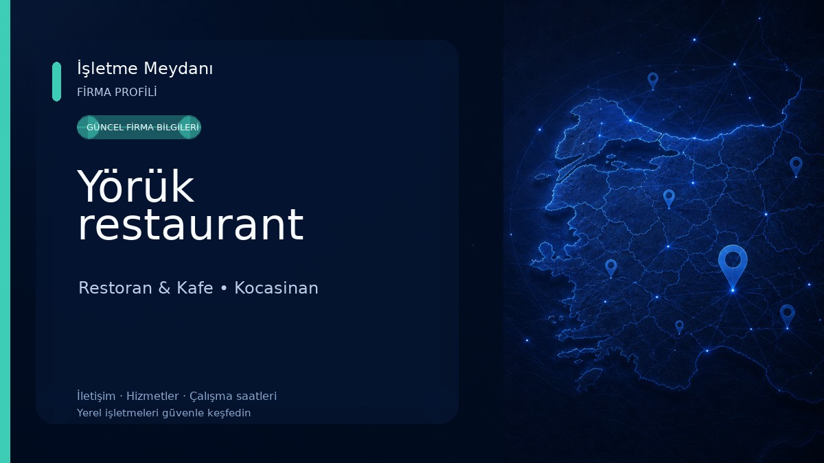 Yörük restaurant Restoran & Kafe