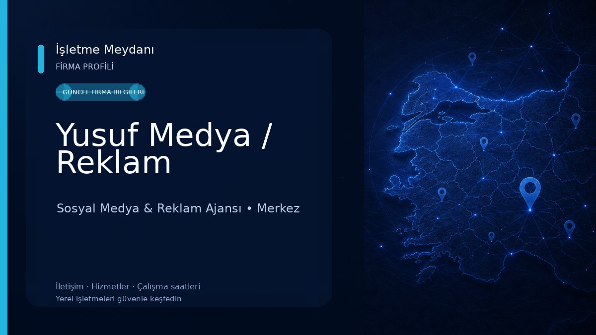 Yusuf Medya / Reklam Sosyal Medya & Reklam Ajansı